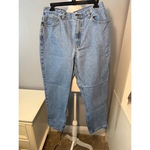 Liz Claiborne Petite 14R Blue Wash Denim Classic Fit Jeans